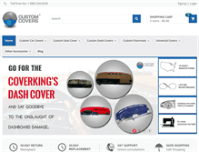 Tablet Screenshot of customcovers.customcovers.com
